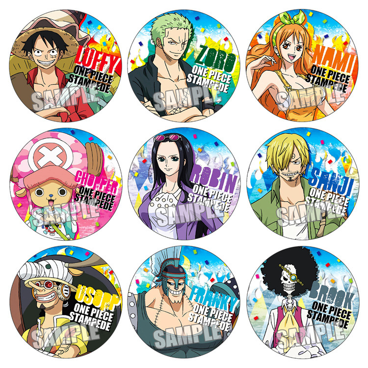 Luffy Anime Merchandise - Przypinka Anime One Piece Film Stampede