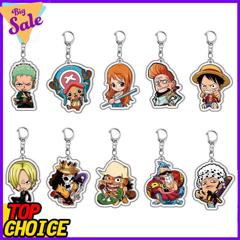 Luffy Anime Merchandise - Breloczek One Piece Luffy Roronoa Zoro