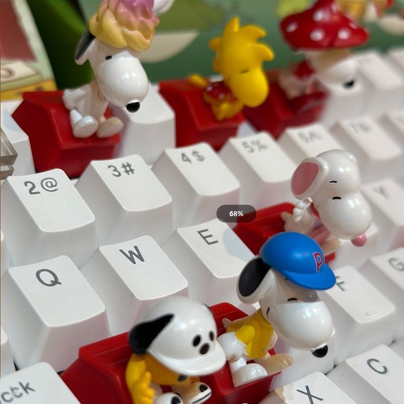 Snoopy Keycap Blind Box Figurk – Luffy Anime Merchandise recenzja i cena